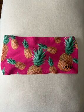 Junk Pineapple Print Pink Headband